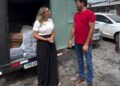 Empresário doa 400 cobertores para vítimas da enchente em Santa Rita após cheia do Rio Paraíba