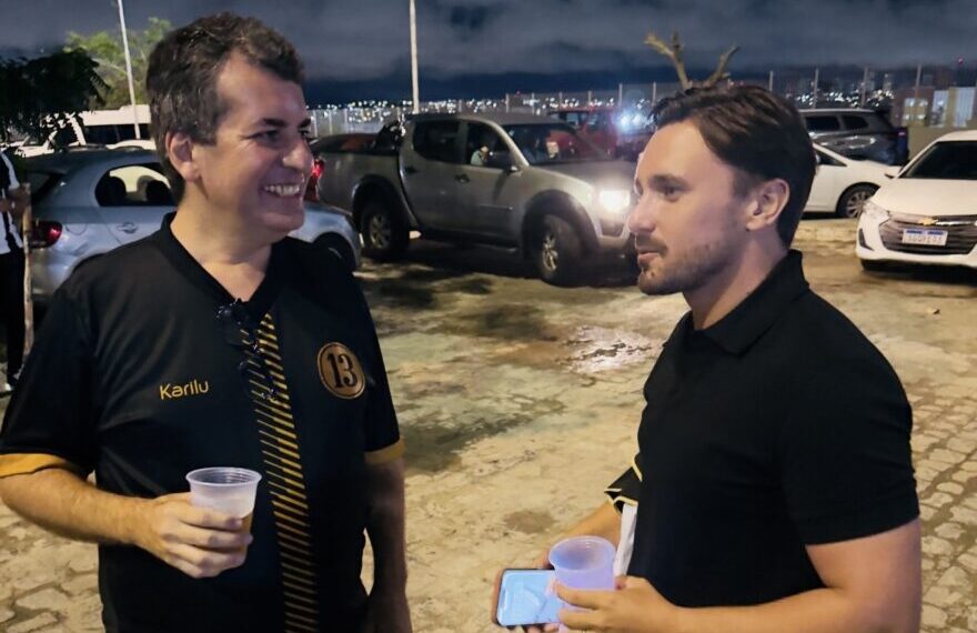 Ex-dirigentes campeões pelo Treze são vistos juntos no Amigão