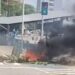 Ambulantes protestam no Centro de João Pessoa após apreensão de equipamentos pela Sedurb