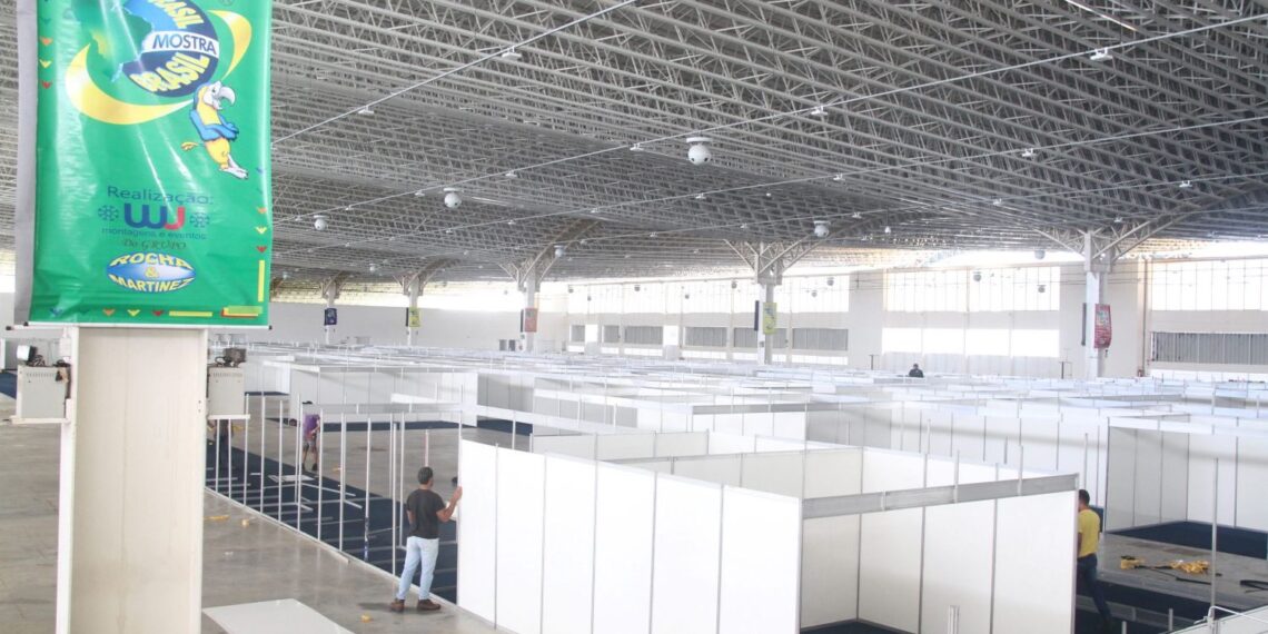 Feira Brasil Mostra Brasil inicia montagem e reforça impacto econômico com expectativa de gerar mil empregos em João Pessoa