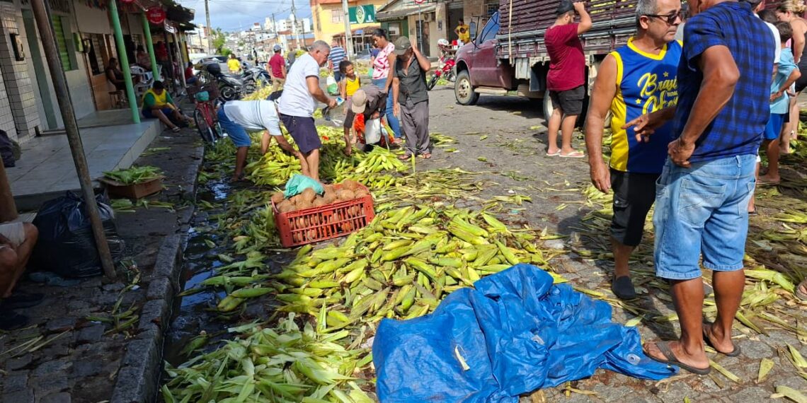 Milho verde movimenta vendas na tradicional Feira de Oitizeiro durante o período junino