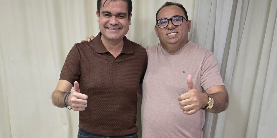 Mersinho Lucena recebe apoio do vereador Francisco Queiroga, de Santa Rita