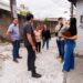 Leo Bezerra vistoria vias da comunidade Riachinho que receberão pavimento de piso intertravado