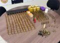 Polícia Civil apreende arsenal com mais de 200 munições e material de guerra no Valentina, em João Pessoa.