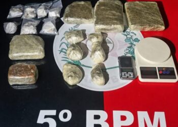 Polícia Militar apreende drogas e prende suspeito em ações contra o tráfico em João Pessoa
