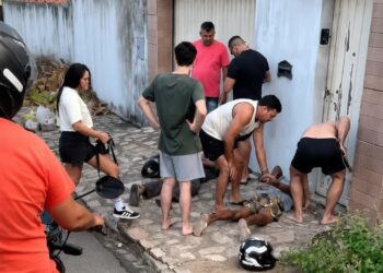 Subtenente rende suspeitos após assalto contra esposa, nos Bancários