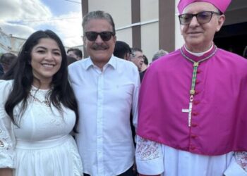 Tião Gomes prestigia posse de Dom Edilson na Diocese de Guarabira