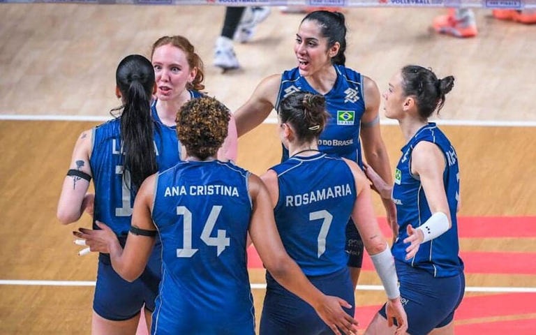 Vice da Liga das Nações rende mais de R$ 3 milhões à Seleção Brasileira de vôlei feminino