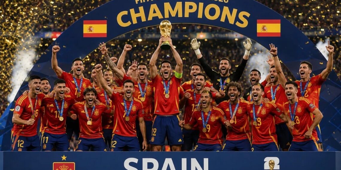 Espanha vence Argentina e conquista o bicampeonato da Copa do Mundo