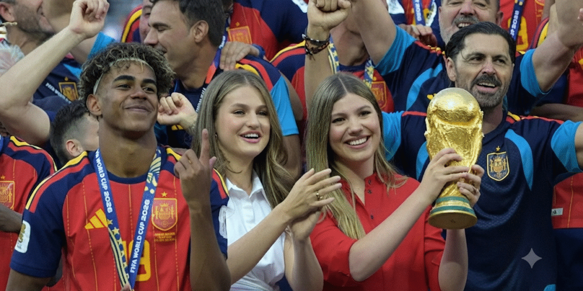 Antes e depois das princesas da Espanha viraliza após Copa do Mundo