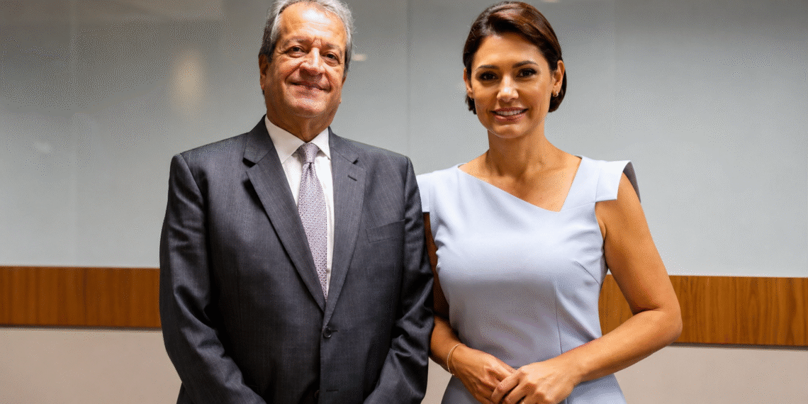 Ordem da princesa: vereadora de São Vicente vira pivô de disputa entre Michelle Bolsonaro e mulher de Valdemar