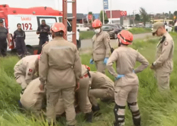 Mulher cai em galeria de seis metros ao fugir de assalto às margens da BR-230, em João Pessoa