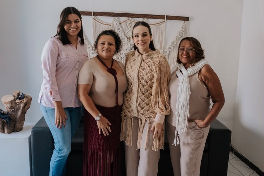 Primeira-dama da Paraíba visita a Casa Ecosol, em Araruna