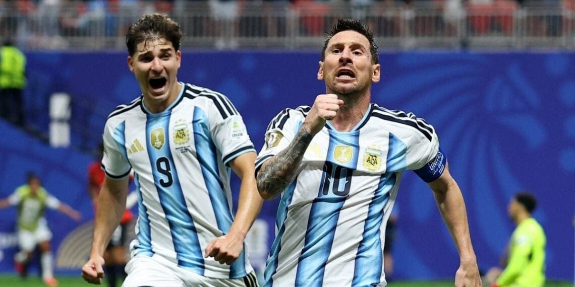 Virada épica! Argentina vence o Egito e está nas quartas de final da Copa