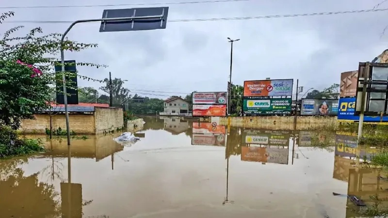 Inmet renova alerta de chuvas para toda a Paraíba