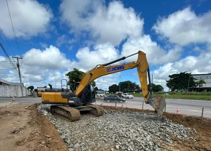 Viaduto que liga Bairro das Indústrias à BR-101 deve ficar pronto em setembro