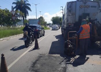 Seinfra realiza serviços de manutenção em 44 bairros de João Pessoa nesta quarta-feira