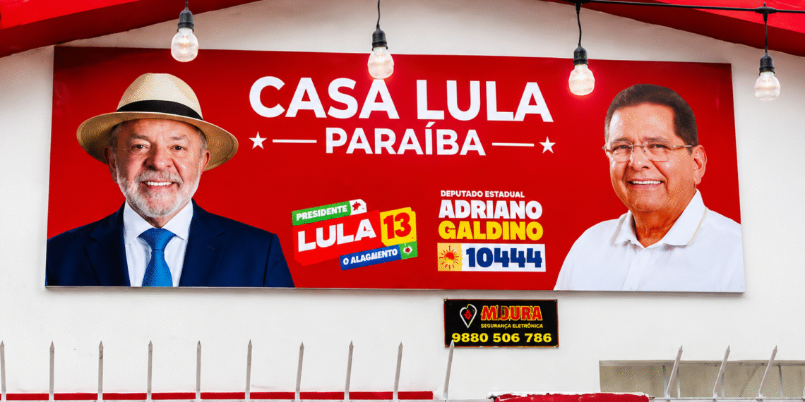 Adriano Galdino inaugura Casa Lula Paraíba em Campina Grande e reforça mobilização pela reeleição do presidente