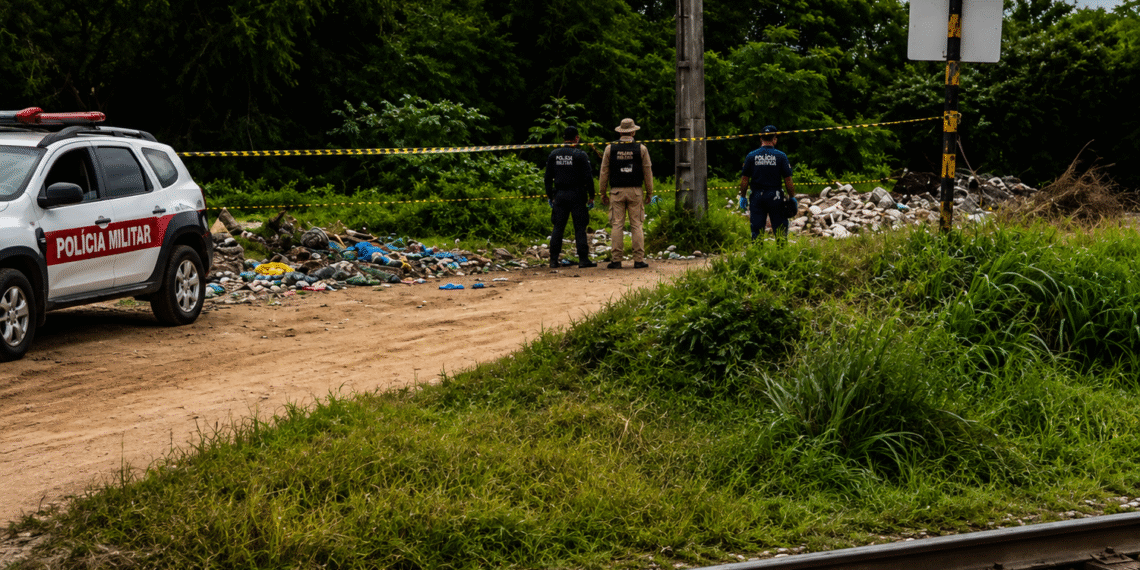 Jovem é encontrado morto com mãos amarradas e marcas de tiros às margens da linha do trem, em João Pessoa