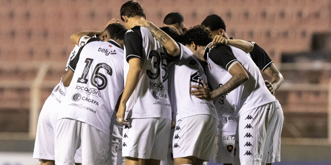 Botafogo-PB vence Itabaiana, termina 1ª fase na liderança e conhece adversários no quadrangular