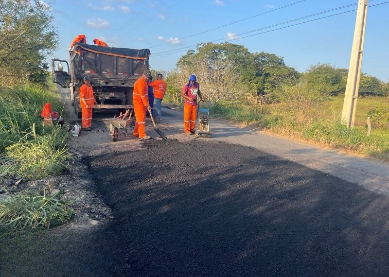 Depois das chuvas, equipes do DER-PB realizam manutenção em rodovias da PB