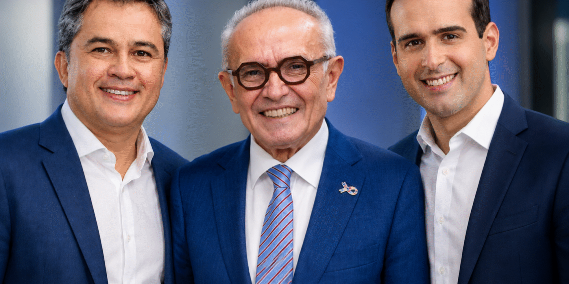Corrida pelo Governo: veja onde Cícero, Efraim e Lucas estiveram neste fim de semana