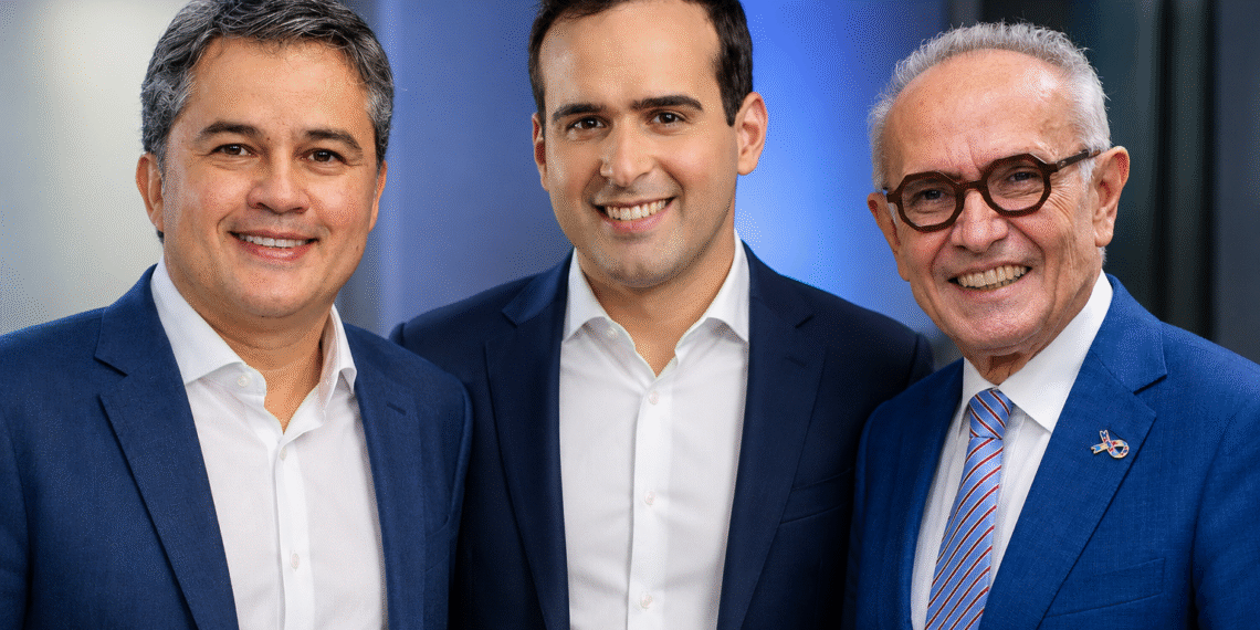 Corrida pelo Governo: veja onde Cícero, Efraim e Lucas estiveram neste fim de semana