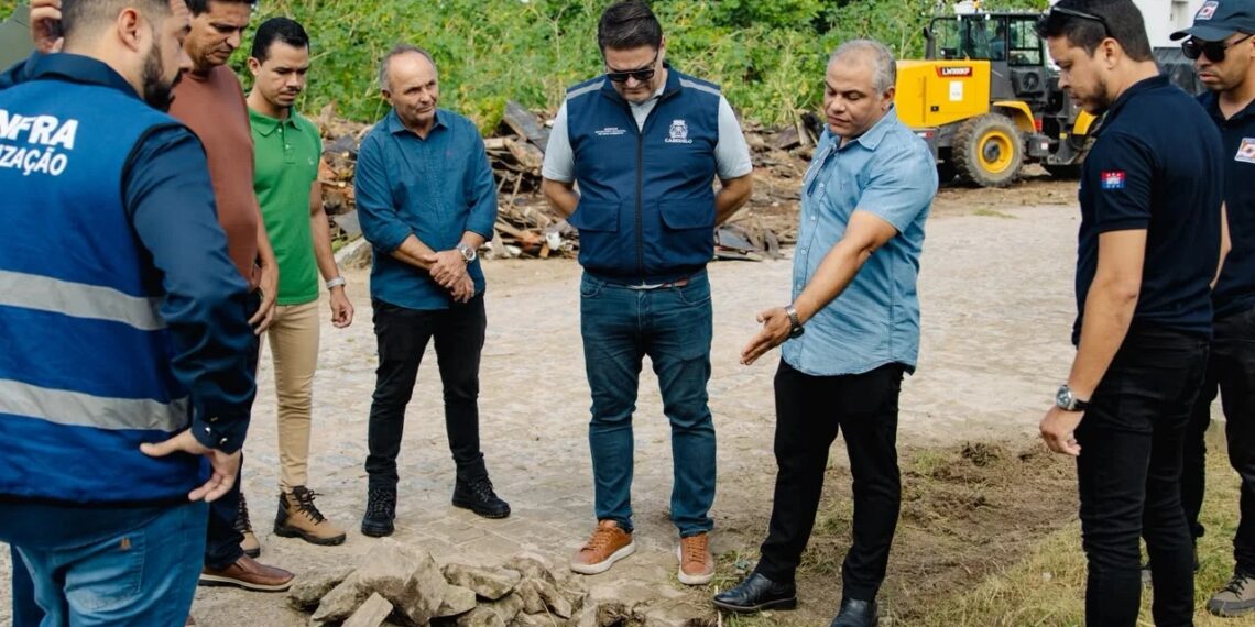 Cabedelo dá início ao maior mutirão de serviços urbanos da cidade com ação no Jardim Camboinha