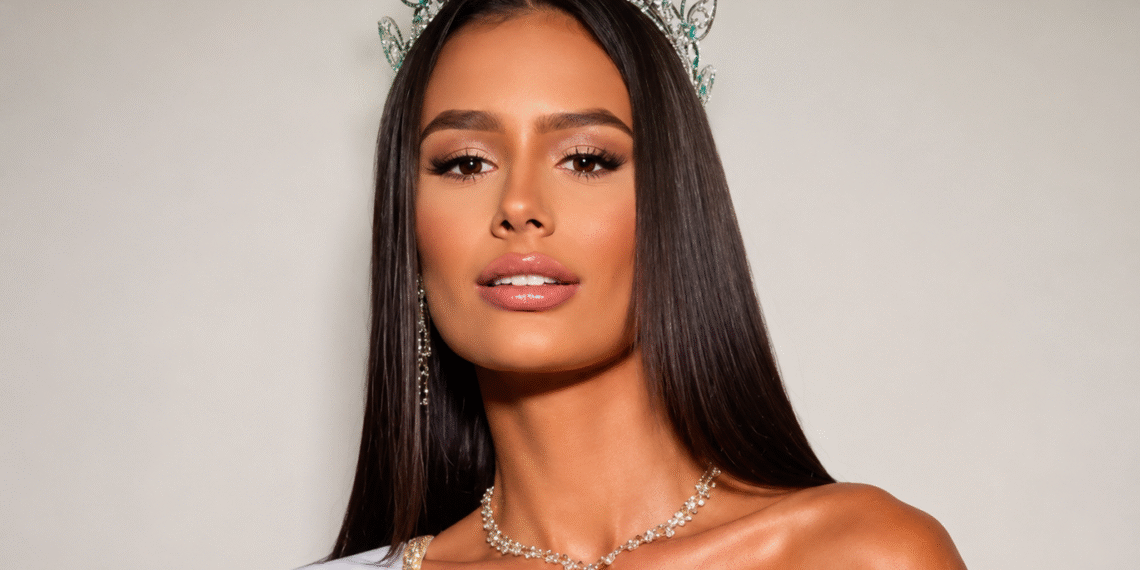 Lara Marina, miss destituída após gravidez, está internada em hospital no Espírito Santo