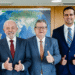 Em Brasília, Lucas Ribeiro e João Azevêdo se reúnem com Lula