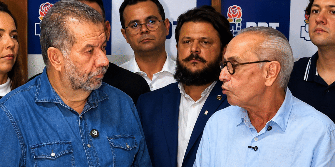 PDT anuncia apoio a Cícero Lucena após rompimento com Lucas Ribeiro, mas partido segue dividido na Paraíba