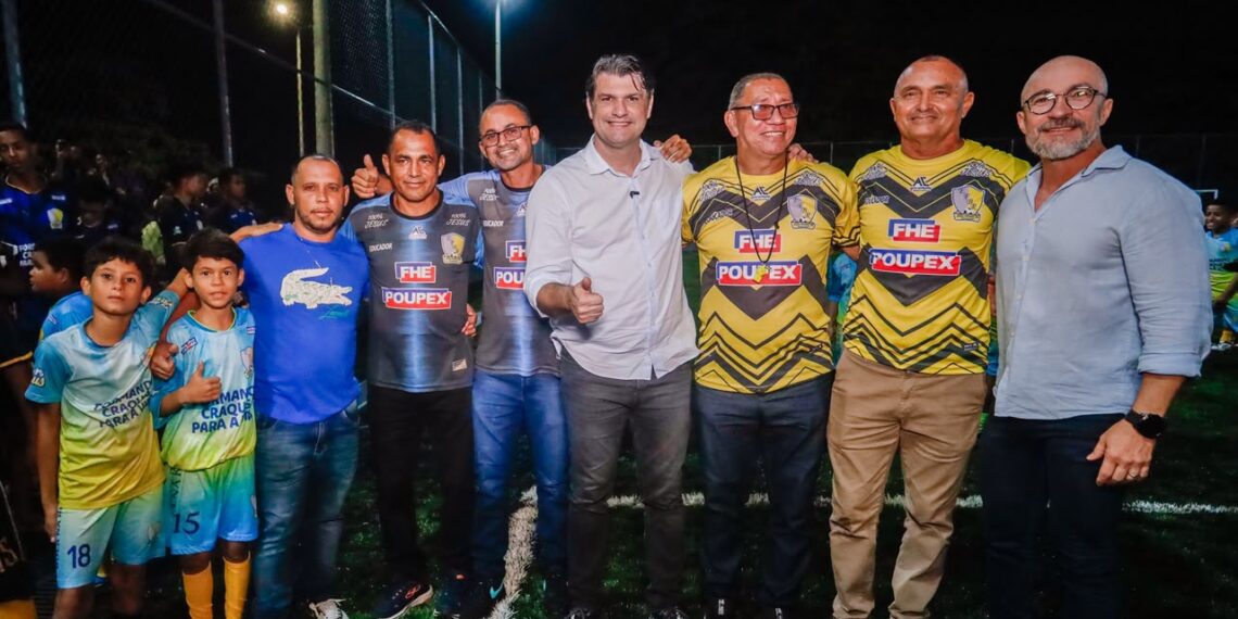 Leo Bezerra inaugura nova Arena do Alvorada e projeta expandir estrutura para outros bairros da Capital