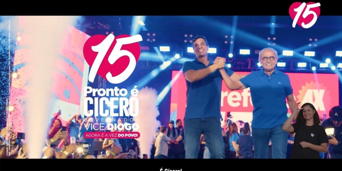 No primeiro guia eleitoral, Cícero diz que Paraíba precisa de governador preparado para trabalhar e independente para tomar decisões