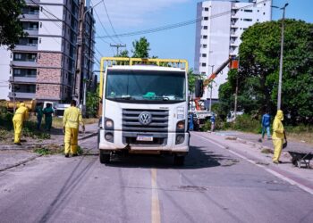 Prefeitura de Cabedelo realiza novo mutirão de serviços e leva ações de manutenção a Intermares