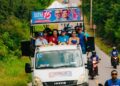 Caravana 15: Onda azul toma oito municípios paraibanos para receber Cícero, Diogo, Veneziano e André
