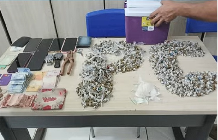 Operação Aposta Final prende sete pessoas e apreende drogas, munições e máquinas de jogos ilegais em Sapé