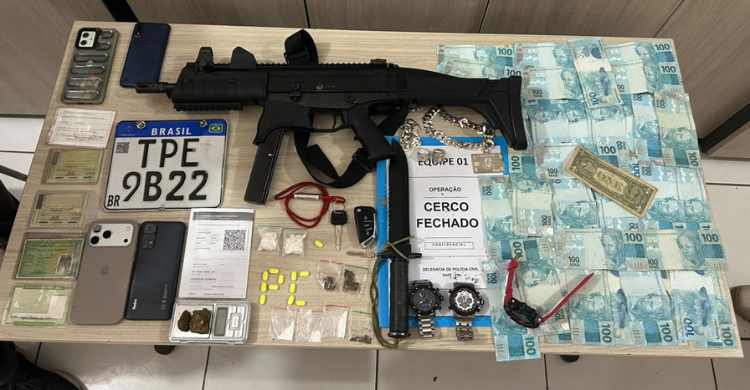 Trio é preso e Polícia apreende drogas e mais de R$ 3 mil em Sapé