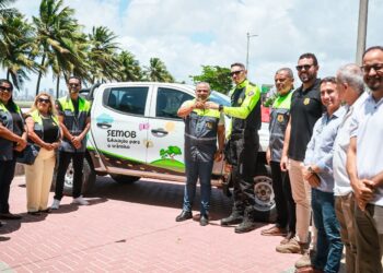 Cabedelo abre Semana Nacional de Trânsito com ações educativas e entrega veículo à Semob