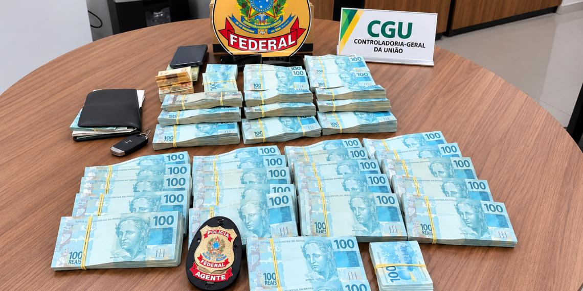 PF apreende R$ 380 mil e bloqueia até R$ 9 milhões em investigação eleitoral em Sousa, na Paraíba