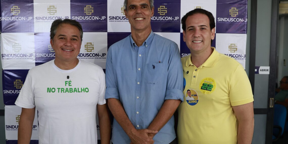 Candidato do setor produtivo, Andre Amaral Filho se reúne com SINDUSCONM e apresenta proposta para Construção Civil