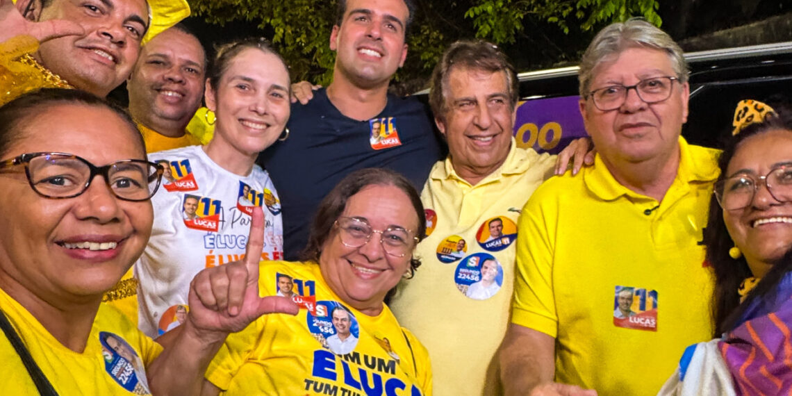 Domiciano e Sara reforçam apoio ao seu time político e mostram força nas ruas de Bayeux