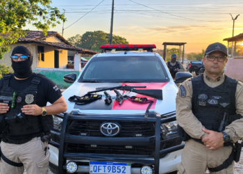 Operação integrada prende quatro suspeitos e apreende armas de fogo em Mulungu, na Paraíba