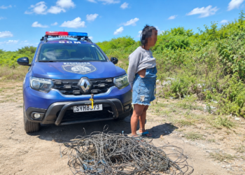 Guarda Civil Metropolitana prende casal suspeito de furto de cabos e fios no bairro dos Bancários