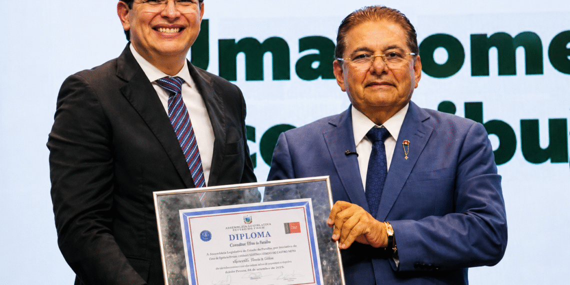 Assembleia concede Cidadania Paraibana ao advogado Marcello Terto e Silva