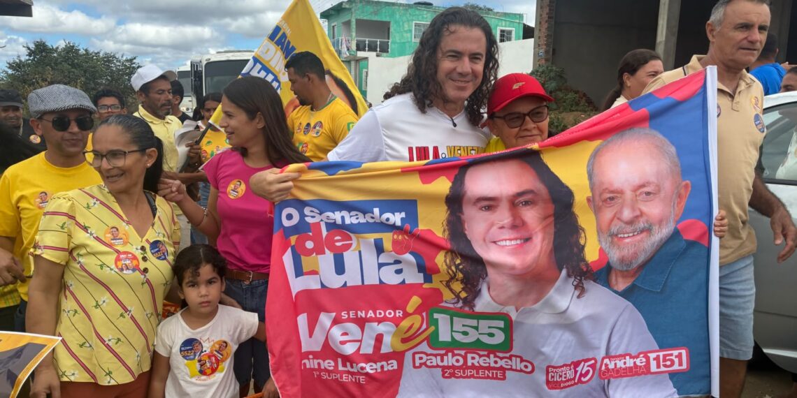 “Nossa eleição será a vitória da boa política”, afirma Veneziano, durante ato político em Gado Bravo