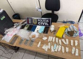 Polícia Civil desmantela central de tráfico e apreende grande quantidade de drogas em Alagoa Grande