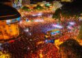 Com Erika Hilton, ato pela reeleição de Lula reúne multidão no Centro de João Pessoa