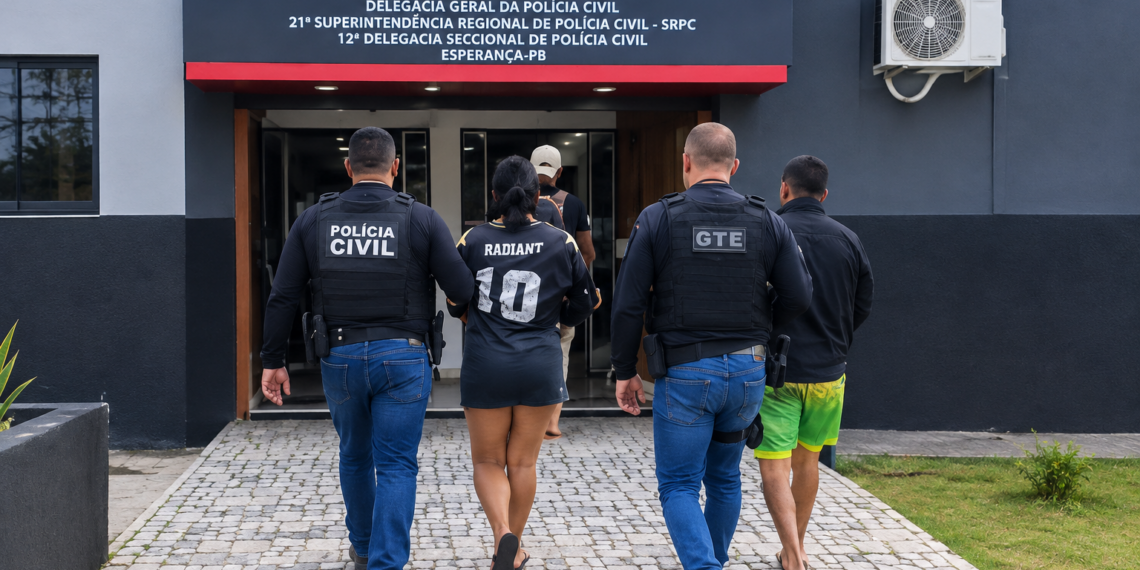 GTE da 12ª Seccional de Esperança prende casal suspeito de tráfico de drogas em Areia, na Paraíba