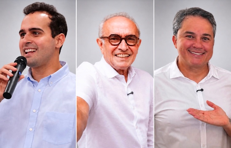 Lucas, Efraim e Cícero votam pela manhã em JP e CG neste domingo; veja locais