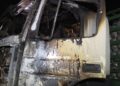 Incêndio atinge cabine de carreta carregada com botijões de gás em João Pessoa